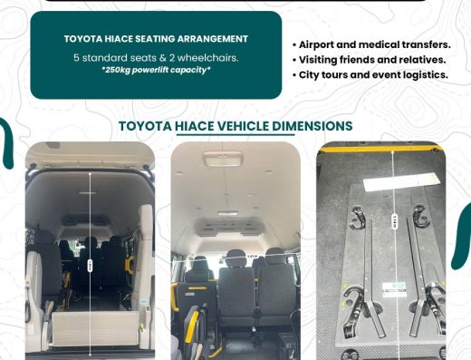Wheelchair-accessible Toyota Hiace Welcab