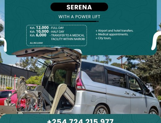 Disability Friendly Nissan Serena with a powerlift in Nairobi